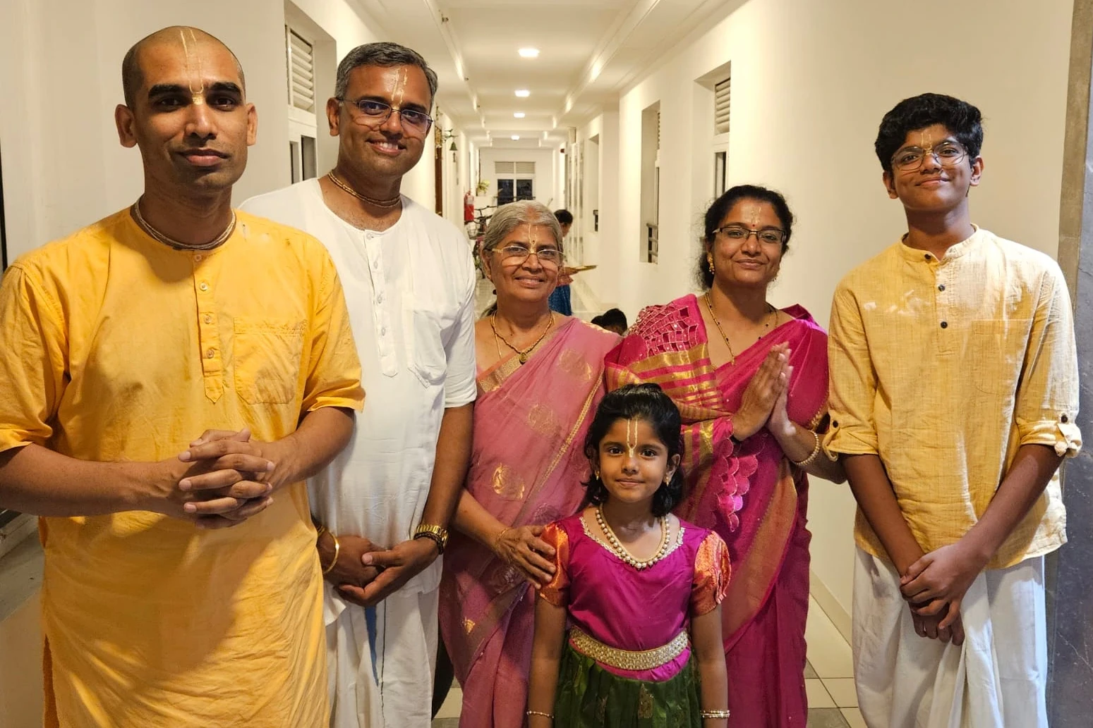 Zenith devotees with H.G. Gauranga Darshan Prabhu