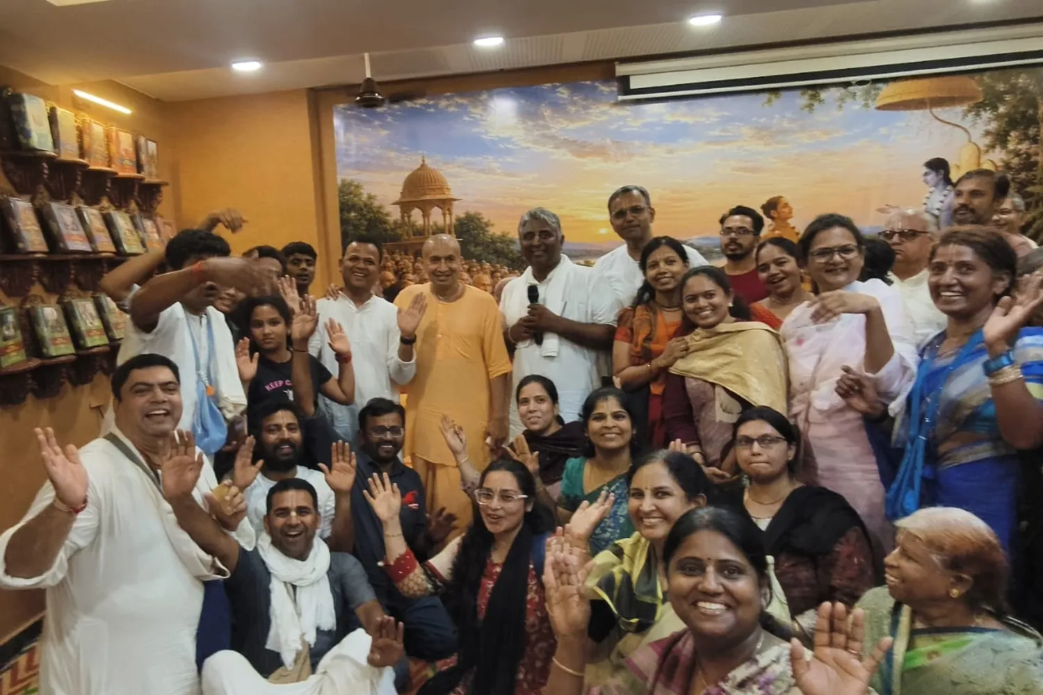 Zenith devotees with H.G. Gauranga Das Prabhu