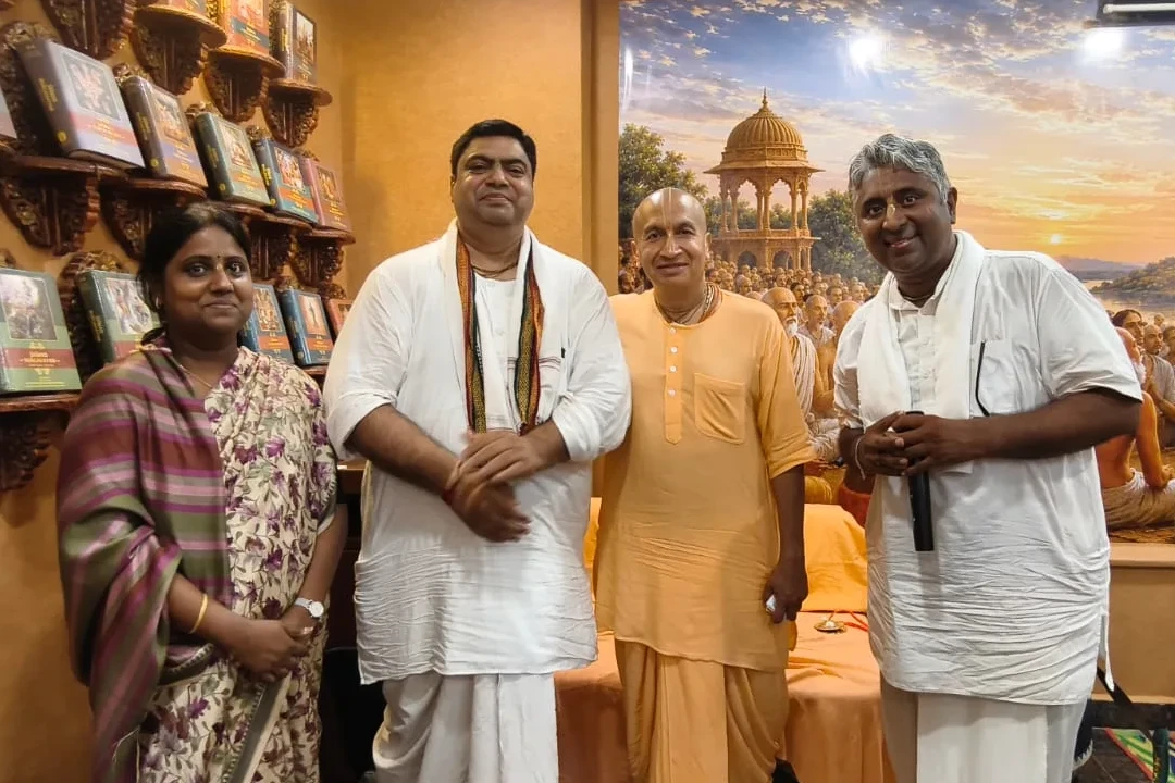 Zenith devotees with H.G. Gauranga Das Prabhu